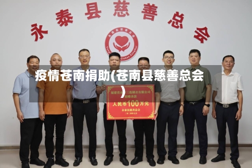 疫情苍南捐助(苍南县慈善总会)