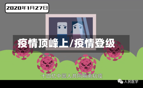 疫情顶峰上/疫情登级
