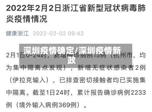 深圳疫情确定/深圳疫情新政-第2张图片