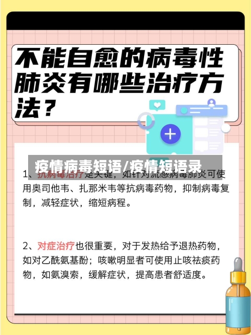 疫情病毒短语/疫情短语录-第3张图片