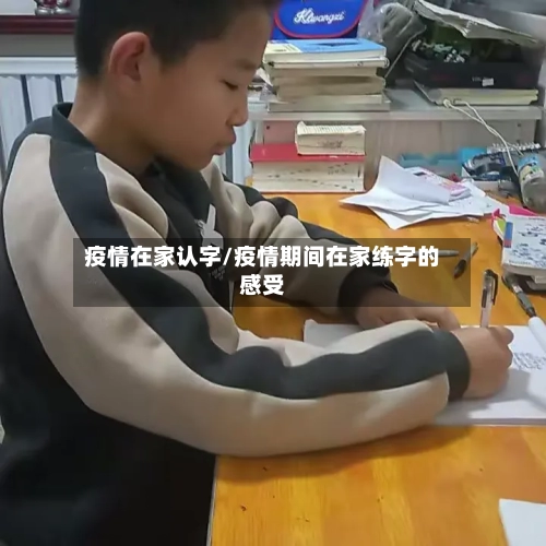 疫情在家认字/疫情期间在家练字的感受-第3张图片