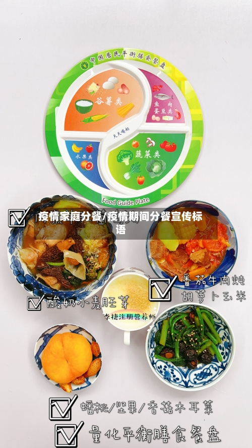 疫情家庭分餐/疫情期间分餐宣传标语