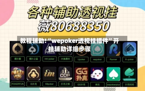 教程辅助!“wepoker透视挂插件”开挂辅助详细步骤