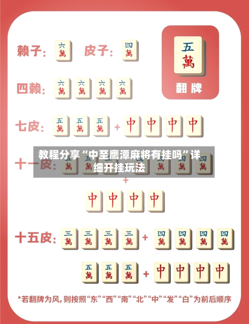 教程分享“中至鹰潭麻将有挂吗”详细开挂玩法