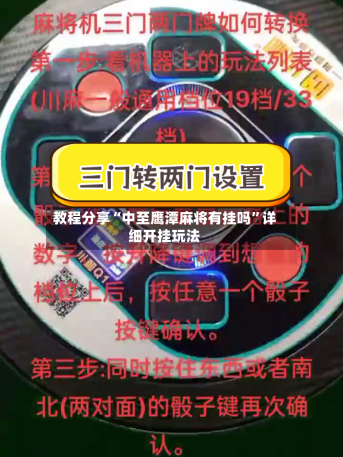 教程分享“中至鹰潭麻将有挂吗”详细开挂玩法-第2张图片