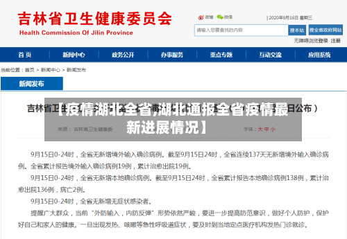 【疫情湖北全省,湖北通报全省疫情最新进展情况】-第2张图片