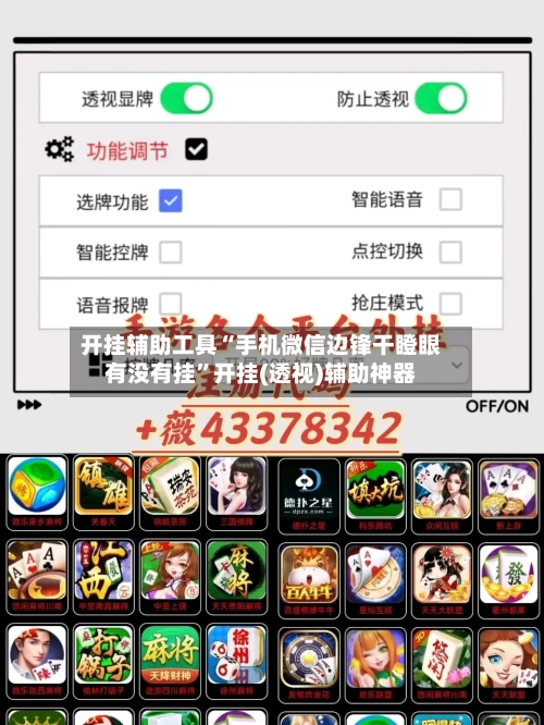 开挂辅助工具“手机微信边锋干瞪眼有没有挂”开挂(透视)辅助神器-第2张图片