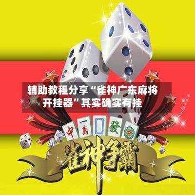 辅助教程分享“雀神广东麻将开挂器”其实确实有挂-第3张图片