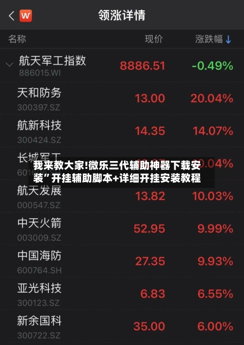 我来教大家!微乐三代辅助神器下载安装”开挂辅助脚本+详细开挂安装教程-第2张图片