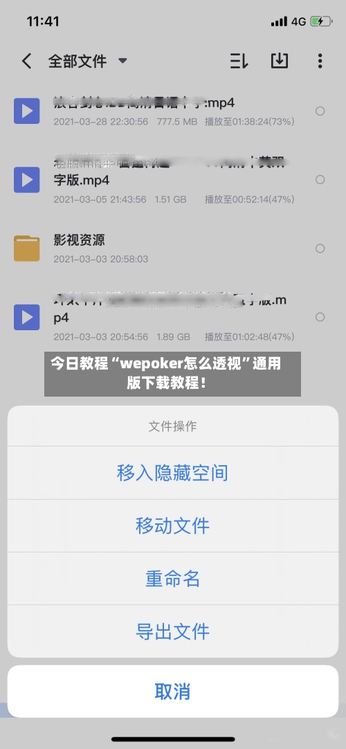今日教程“wepoker怎么透视”通用版下载教程！-第3张图片
