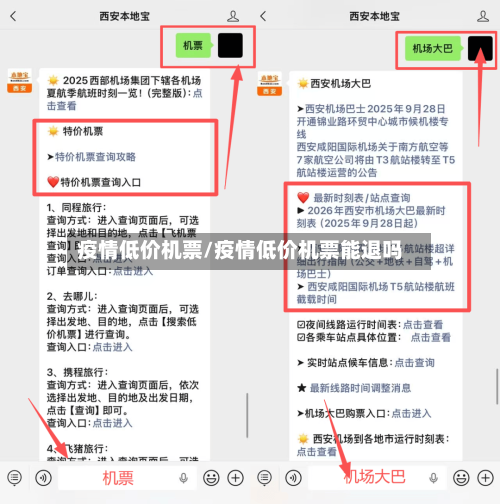 疫情低价机票/疫情低价机票能退吗-第2张图片