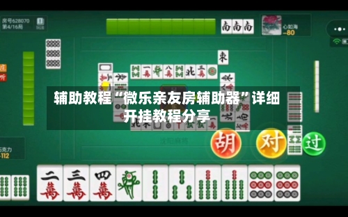 辅助教程“微乐亲友房辅助器”详细开挂教程分享-第2张图片