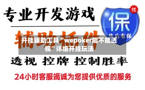 开挂辅助工具“wepoker能不能透视	”详细开挂玩法-第2张图片