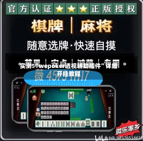 实测!“wepoker透视辅助插件”详细开挂教程-第3张图片