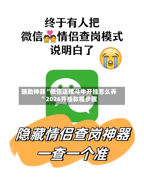 辅助神器“微信连接斗牛开挂怎么弄”2026开挂教程步骤
