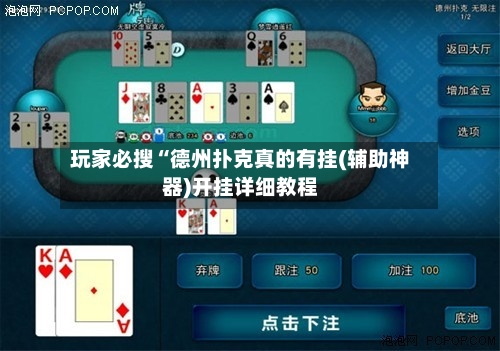 玩家必搜“德州扑克真的有挂(辅助神器)开挂详细教程-第2张图片