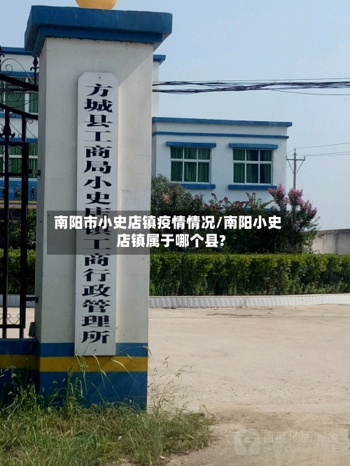 南阳市小史店镇疫情情况/南阳小史店镇属于哪个县?-第3张图片