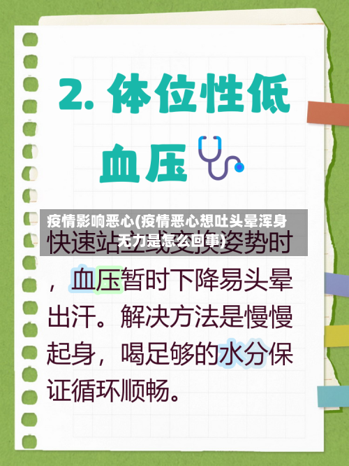 疫情影响恶心(疫情恶心想吐头晕浑身无力是怎么回事)-第2张图片